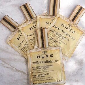 5X Nuxe Huile Prodigieuse Multi-Purpose Dry Oil Samples